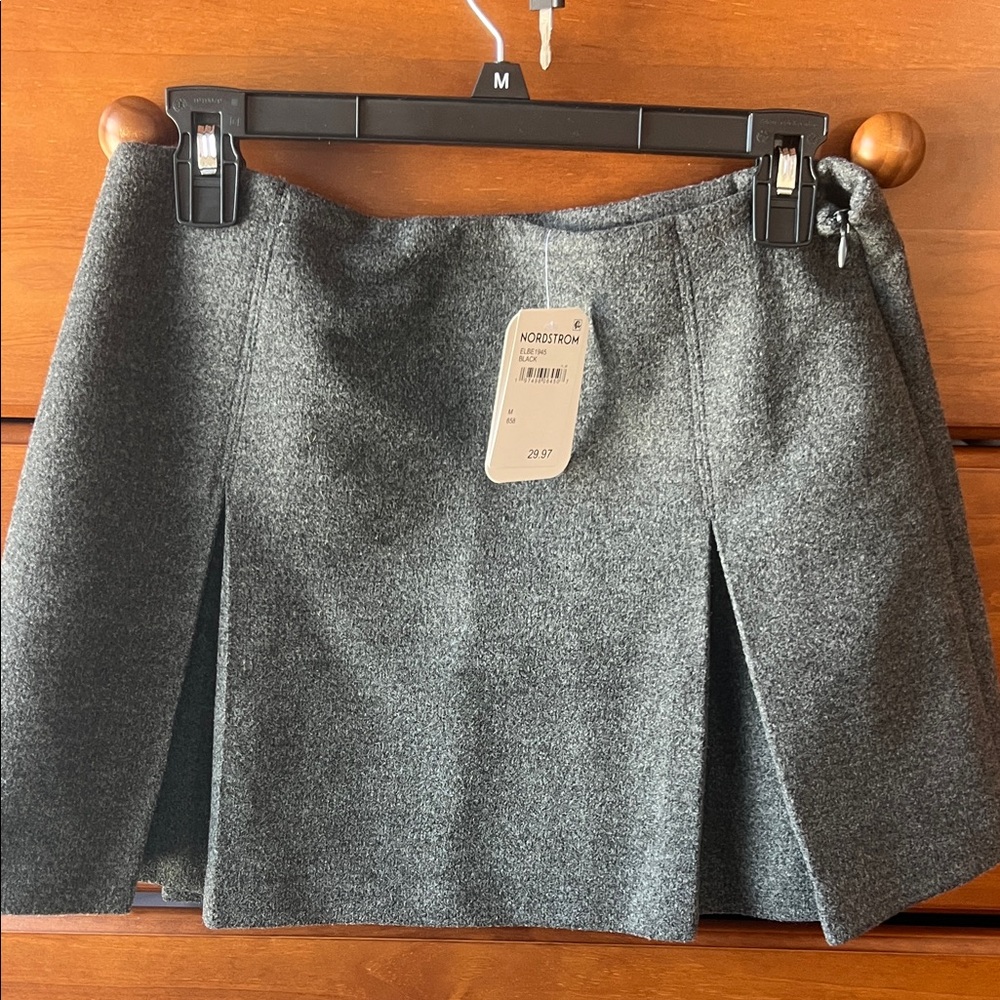 Nordstrom Charcoal Mini Skirt